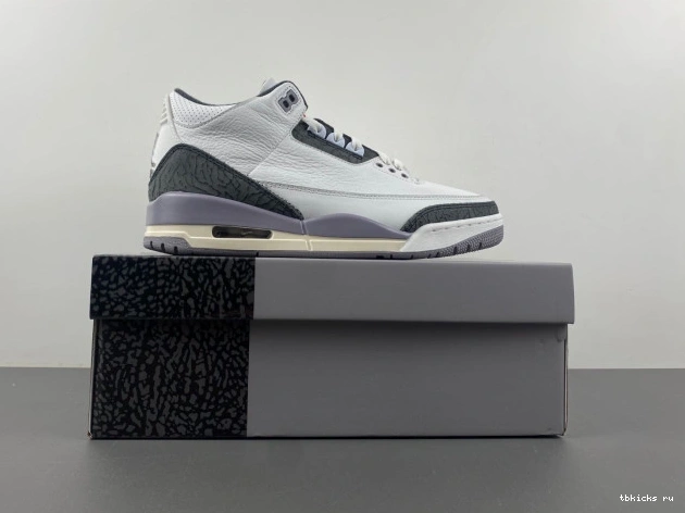 Cheap TB Cement Air 3 CT8532-106 Grey Jordan 0708